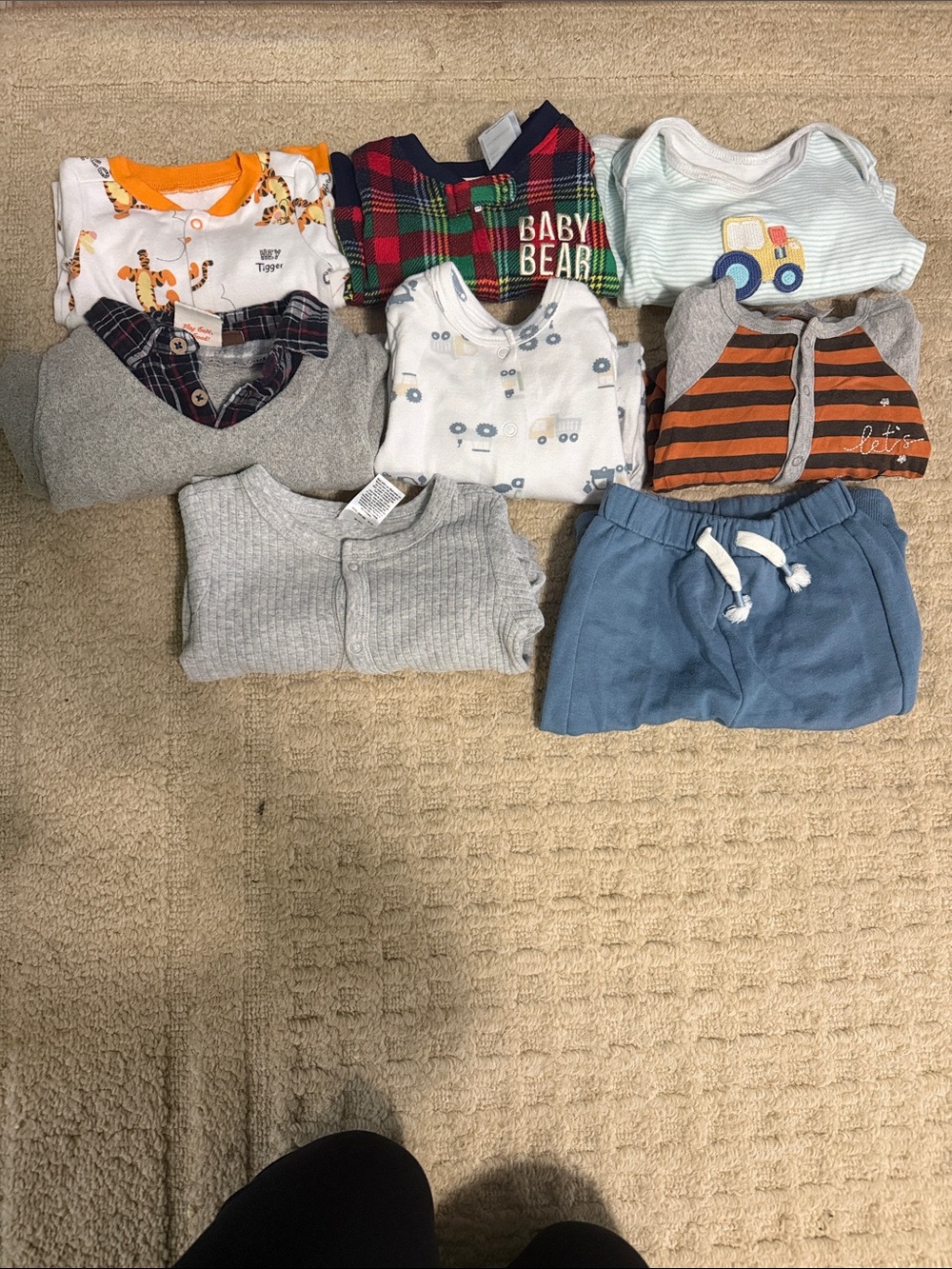 Baby Boy 8-Piece Mixed Outfit